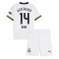 Borussia Dortmund Maximilian Beier #14 Replika babykläder Tredjeställ Barn 2024-25 Kortärmad (+ korta byxor)